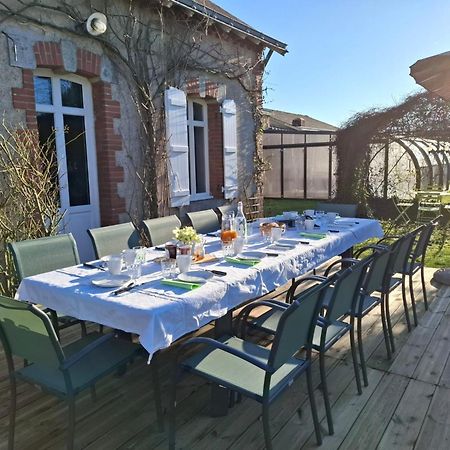 Gite Familial Avec Piscine Chauffee A Lege - Fr-1-306-1296 외부 사진